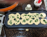 米粉とお好み焼粉でたこ焼き(ソーセージ)作り方2写真