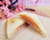 簡単美味♪あんクリチホットサンド作り方2写真