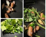 オムそば☆香りいい三つ葉のバター炒め弁当作り方6写真
