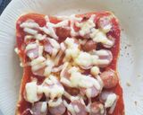 チーズドック風トースト作り方4写真