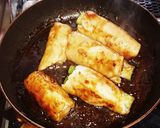 鶏むね肉の葱ロール #米粉活用作り方3写真