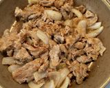 豚こま肉の胡麻味噌炒め♩作り方3写真
