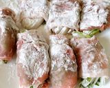 新玉ねぎの肉巻き。ボリュームおかずにも作り方3写真