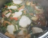 簡単！！野菜たっぷり米粉のすいとん鍋作り方8写真