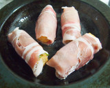 簡単満足♪厚揚げの梅しそチーズ肉巻き作り方5写真