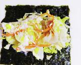春巻き(＋イタリアン:春キャベツ)作り方8写真