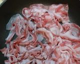 簡単！激ウマ！豚バラ白菜の味噌チーズ炒め作り方2写真