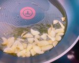 菜の花とベーコンのペペロンチーノ作り方3写真