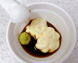 わさびマヨで♪アボカドのとびっこのせ作り方1写真