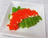 わさびマヨで♪アボカドのとびっこのせ作り方5写真