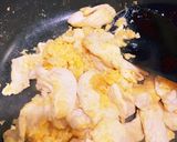 やわらか鶏胸肉と卵のニンニク炒め♡作り方5写真