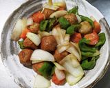 肉団子で酢豚風作り方8写真