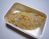 お弁当に　水玉オムライス作り方1写真