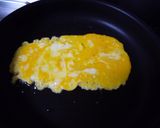 お弁当に　水玉オムライス作り方2写真