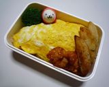 お弁当に　水玉オムライス作り方4写真