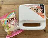チョコマシュマロホットサンド作り方1写真