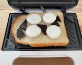 チョコマシュマロホットサンド作り方2写真