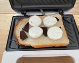 チョコマシュマロホットサンド作り方4写真