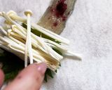 太刀魚の梅肉えのき巻き♡作り方4写真