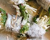 太刀魚の梅肉えのき巻き♡作り方5写真