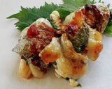 太刀魚の梅肉えのき巻き♡作り方8写真