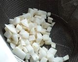 カブの卵豆腐あえ*わさび風味作り方1写真