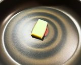 3分おやつ！カラメルトースト 蜂蜜かけ作り方1写真