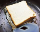 3分おやつ！カラメルトースト 蜂蜜かけ作り方3写真