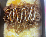 焼きそばの次の日の定番オムそば弁当☆作り方5写真