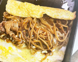 焼きそばの次の日の定番オムそば弁当☆作り方7写真