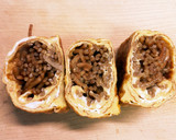 焼きそばの次の日の定番オムそば弁当☆作り方11写真