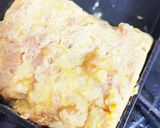 今朝の4w1hサンド「なめたけの卵焼き」作り方2写真