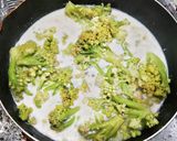 ロマネスコのクリーム煮込み作り方6写真
