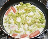 ロマネスコのクリーム煮込み作り方8写真