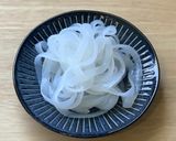 レモンチーズクリームのこんにゃくパスタ作り方1写真