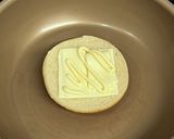 10円パン*チーズホットサンド*作り方3写真
