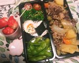 お弁当にも！ゆで卵にマヨネーズとパセリ+作り方1写真