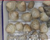 ホンビノス貝のリボンスープ作り方1写真