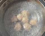 菜の花と鶏団子のガラ出汁あん作り方2写真