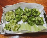 フライパンで蒸しブロッコリー作り方4写真