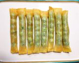 美味しいおつまみ　蕗の薹の一口春巻き作り方11写真