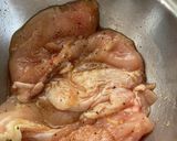 鶏胸肉の大判唐揚げ☆作り方2写真