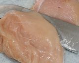 ５分で簡単！胸肉やわらか鶏チャーシュー✿作り方1写真