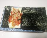 お一人様用レンジで簡単韓国風餅ピザロール作り方2写真