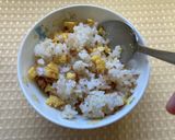 【幼児食1歳頃～】鶏そぼろと卵のごはん作り方4写真
