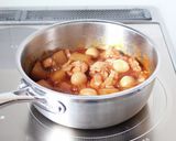 コク旨な【鶏大根のピリ辛煮】作り方6写真