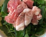 米粉のすいとん　ミツバたっぷり鍋作り方6写真