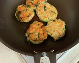 ほうれん草と豆腐のふわふわつくね作り方3写真