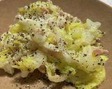 マカ入り牛肉と菜の花の炒め物作り方7写真