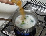 鶏肉とブロッコリーとろとろクリームスープ作り方3写真